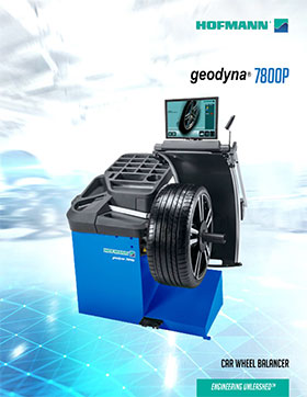 geodyna® 7800P Radauswuchtmaschine mit Touchscreen-Monitor brochure